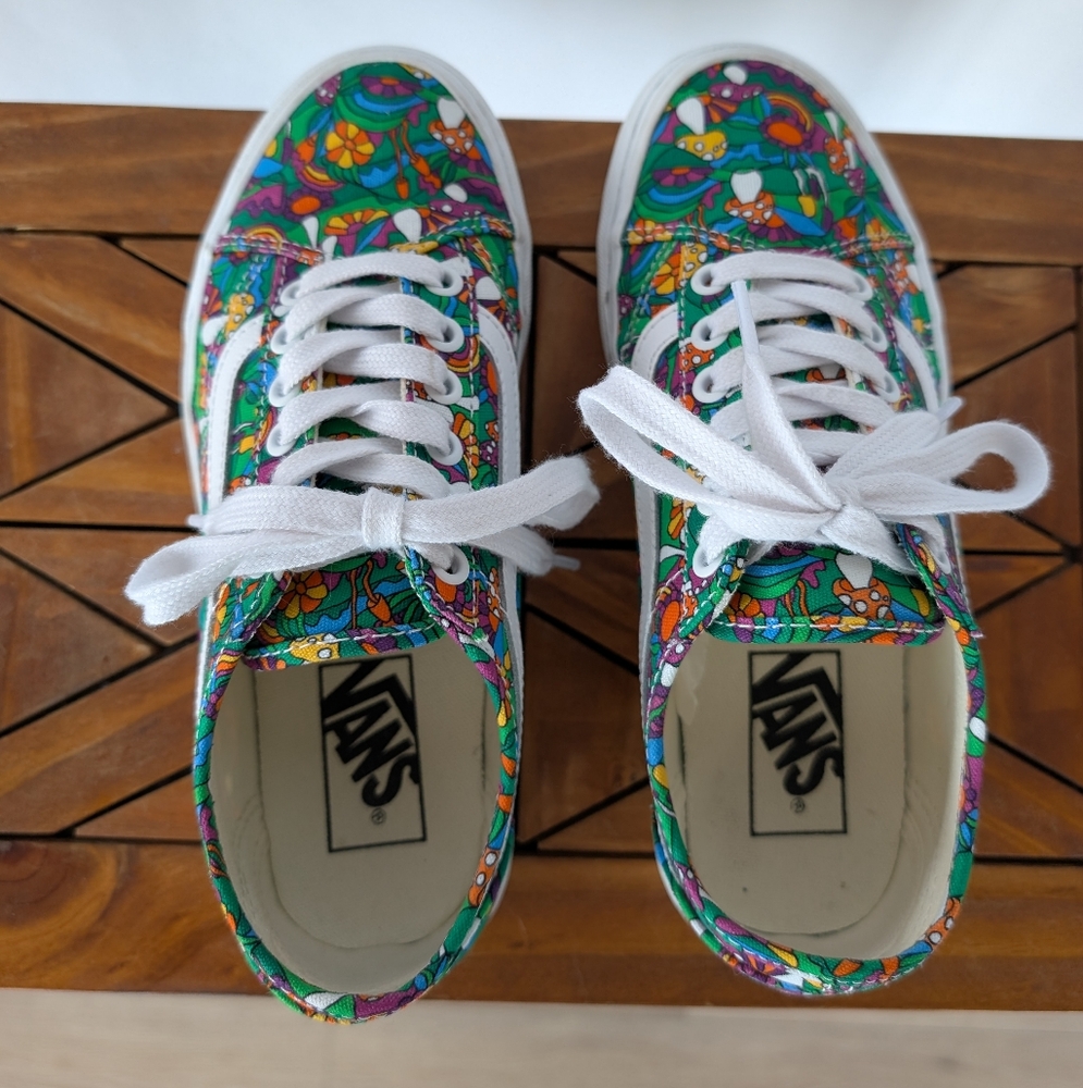 Colorful Patterned Vans - Picture 5 of 6